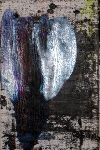 Les Fleurs du mal - La mort | Acrylic on canvas board - cm 10x15