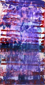 Frammenti I - Accanimento concettuale - 04/2015 | Acrylic on cardboard - cm 20x38