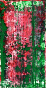 Frammenti I - Floyd - 04/2015 | Acrylic on cardboard - cm 20x38