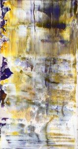 Frammenti I - Glaciazione - 04/2015 | Acrylic on cardboard - cm 20x38