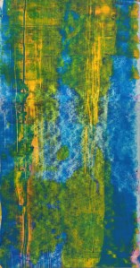 Frammenti I - Il bacio - 04/2015 | Acrylic on cardboard - cm 20x38