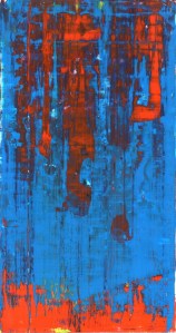 Frammenti I - Immaginario tetemico - 04/2015 | Acrylic on cardboard - cm 20x38