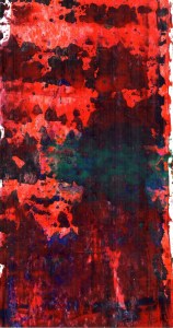 Frammenti I - La lettera di Rosencrantz e Guildenstern - 04/2015 | Acrylic on cardboard - cm 20x38