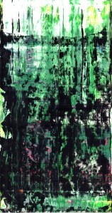 Frammenti I - La natura fa il suo corso - 04/2015 | Acrylic on cardboard - cm 20x38