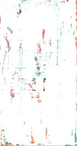 Frammenti I - Lancillotto e Ginevra - 04/2015 | Acrylic on cardboard - cm 20x38