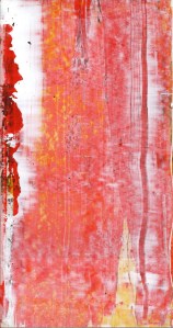 Frammenti I - Pista - 04/2015 | Acrylic on cardboard - cm 20x38