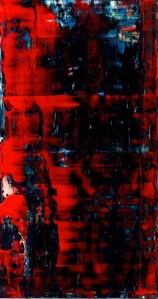 Frammenti I - Quando piove - 04/2015 | Acrylic on cardboard - cm 20x38