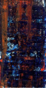 Frammenti I - Ripensamenti - 04/2015 | Acrylic on cardboard - cm 20x38