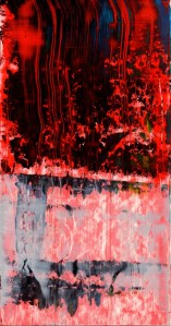 Frammenti I - Scisso - 04/2015 | Acrylic on cardboard - cm 20x38