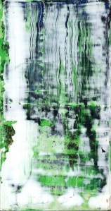 Frammenti I - Slittamento capillare - 04/2015 | Acrylic on cardboard - cm 20x38