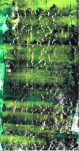 Frammenti I - Soffi - 04/2015 | Acrylic on cardboard - cm 20x38