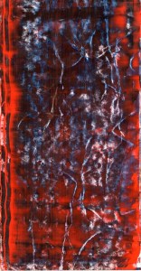 Frammenti I - Vita nello spazio - 04/2015 | Acrylic on cardboard cm 20x38